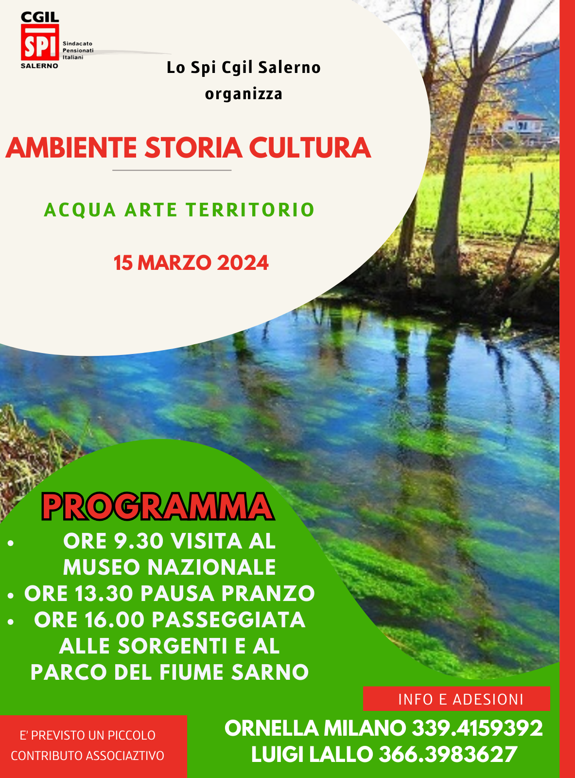 Salerno Ambiente Storia Cultura Flash Mob Spi Cgil Per Riaccendere