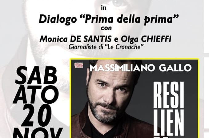 Salerno: Teatro delle Arti, al via con Massimiliano Gallo stagione teatrale 2021/2022