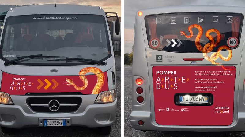 Pompei: Parco Archeologico, Pompeii Artebus, nuovo minibus per visitatori