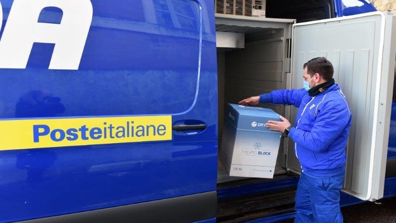 Eboli: Poste Italiane, domani consegna  vaccini Moderna