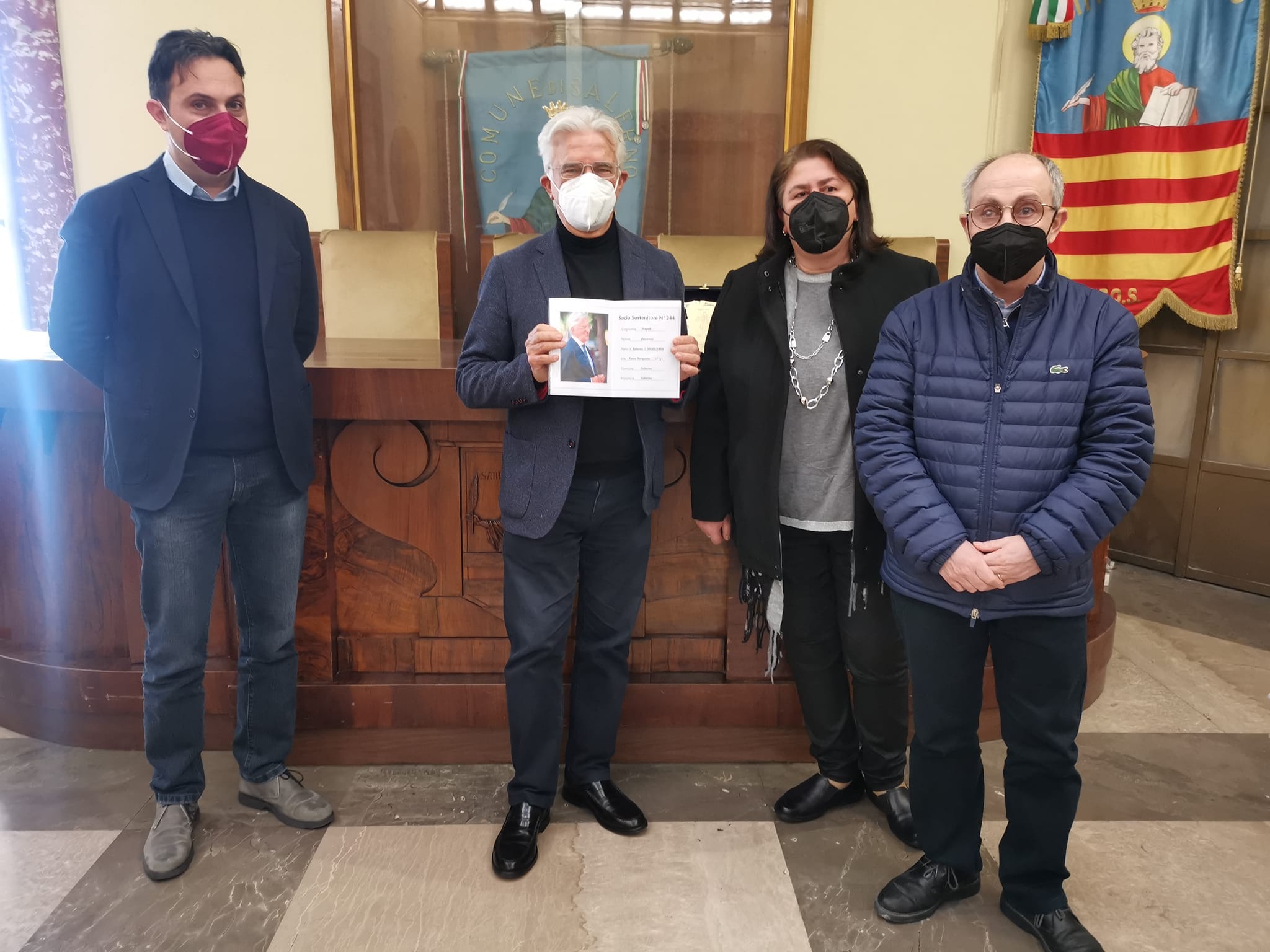 Salerno: Sindaco Napoli, incontro con Anpvi