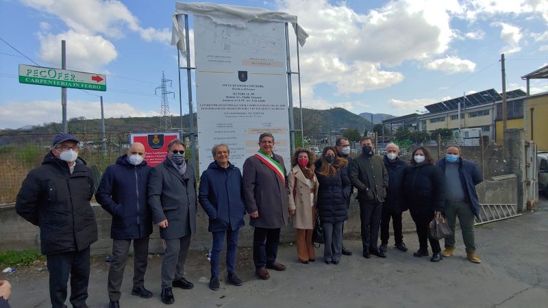 Nocera Inferiore: inaugurazione lavori area Pip Casarzano