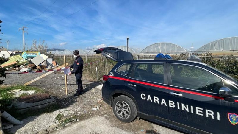 Pontecagnano Faiano: Magazzeno, sequestrata area di 1000mq.