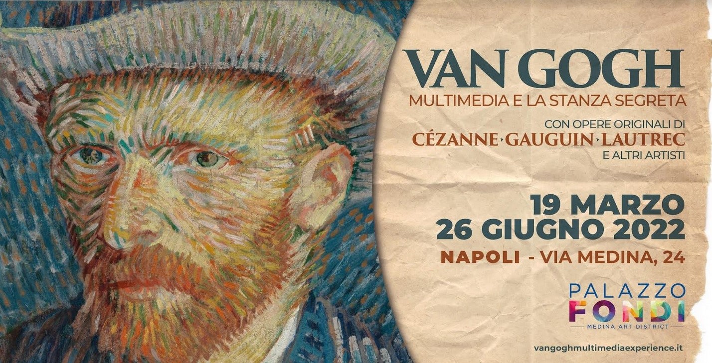 Napoli: presentazione mostra “Van Gogh Multimedia e la Stanza segreta”