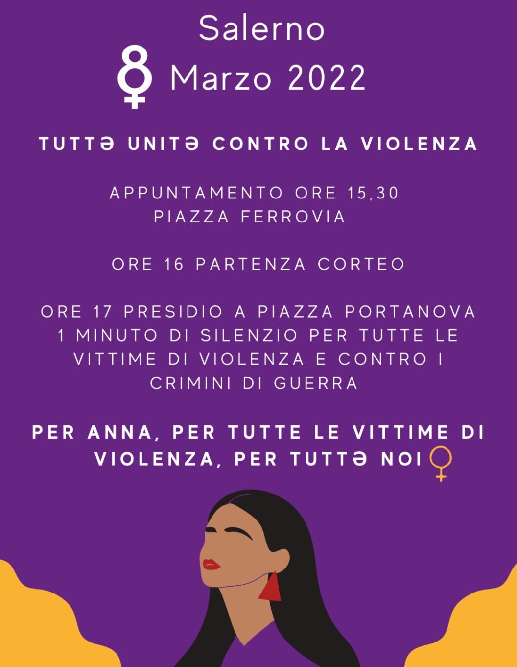 Salerno: 8 Marzo, Associazioni in marcia contro violenza di genere  