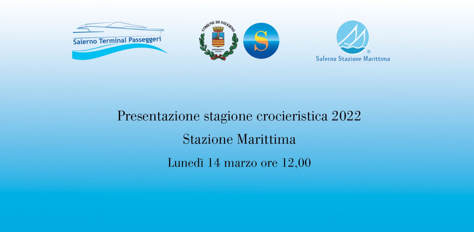 Salerno: presentazione stagione crocieristica, conferenza stampa