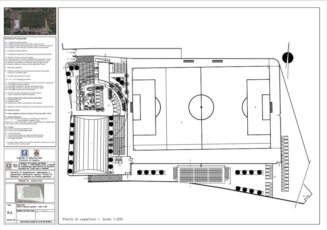 Bracigliano: 700.000€ per Cittadella dello Sport