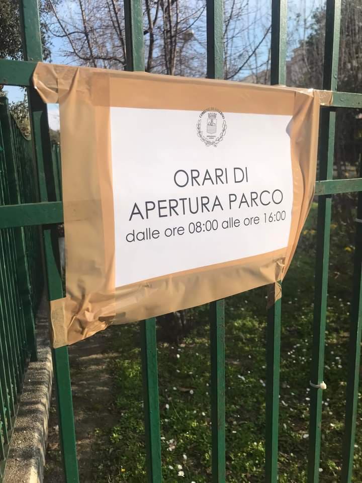 Salerno: “Salute e Vita”, annullato presidio per riapertura Parco Quartiere Italia