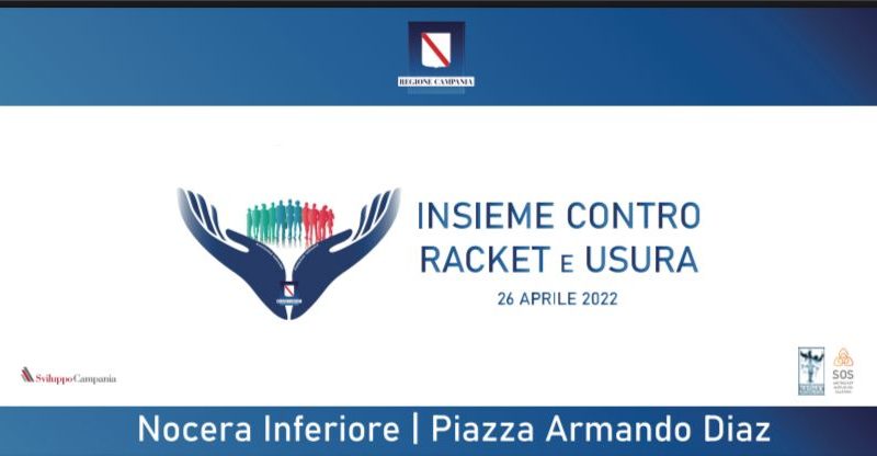 Nocera Inferiore: tappa campagna legalità, contro racket e usura in Piazza Diaz, assessore Fortino “Alta la guardia!”