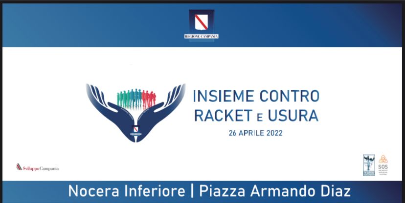 Nocera Inferiore: tappa campagna legalità, contro racket e usura in Piazza Diaz, assessore Fortino “Alta la guardia!”