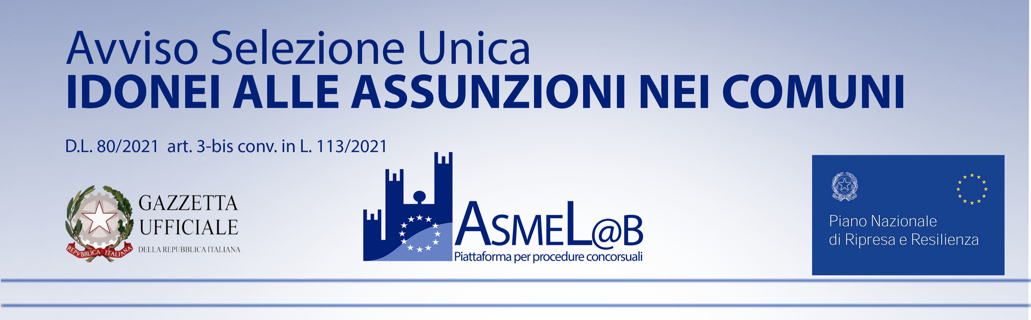 Maxi concorso ASMEL per assunzioni rapide in 101 comuni di tutt’ Italia per diplomati e laureati