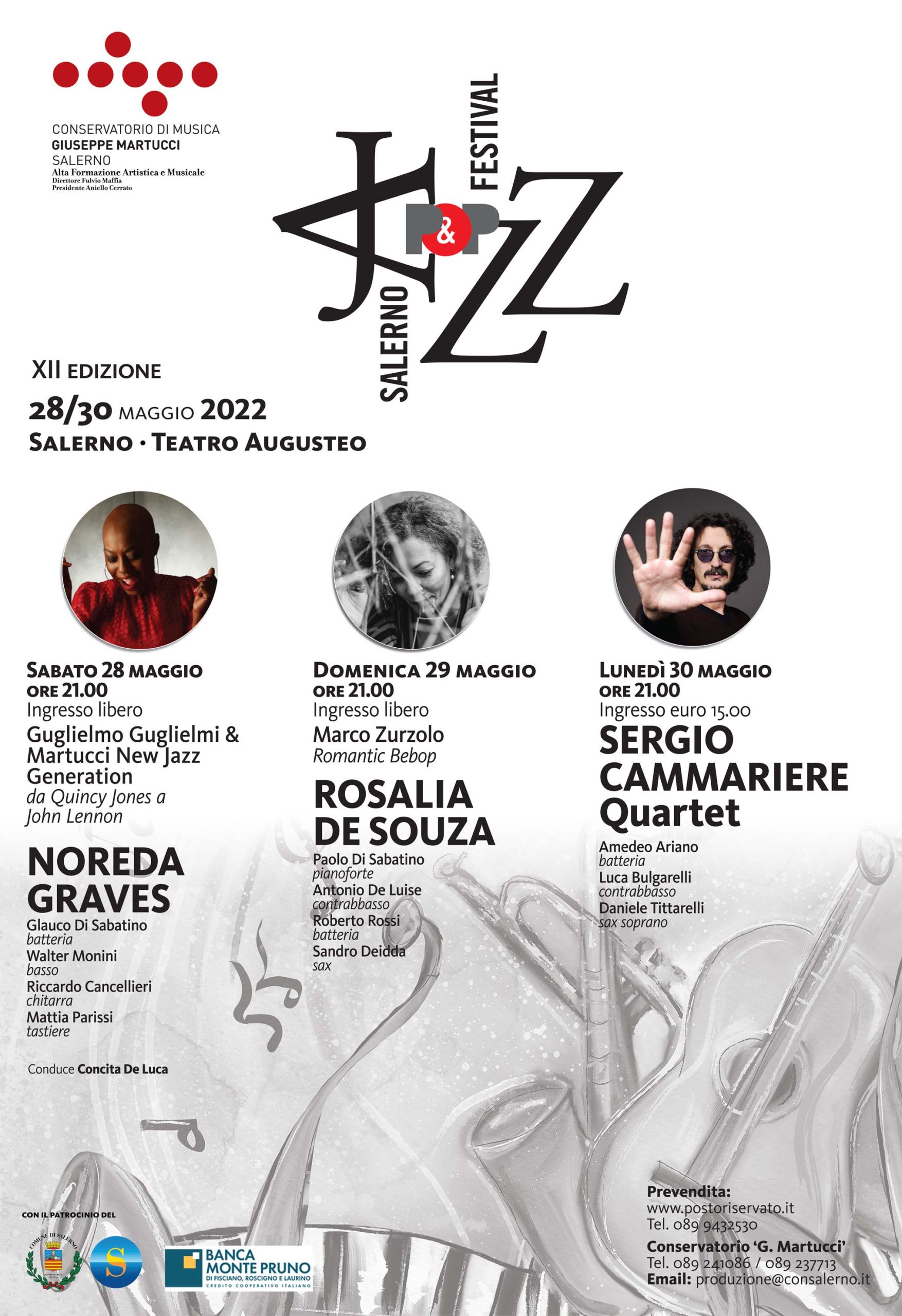 Salerno: Jazz & POP Festival a Teatro Augusteo