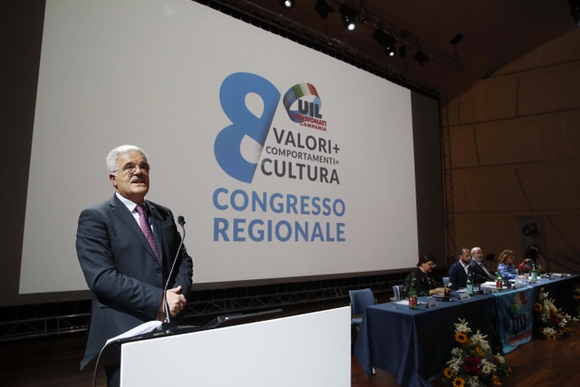 Ravello: 8°congresso regionale Uil Pensionati, riconfermato Biagio Ciccone segretario generale Uilp Campania