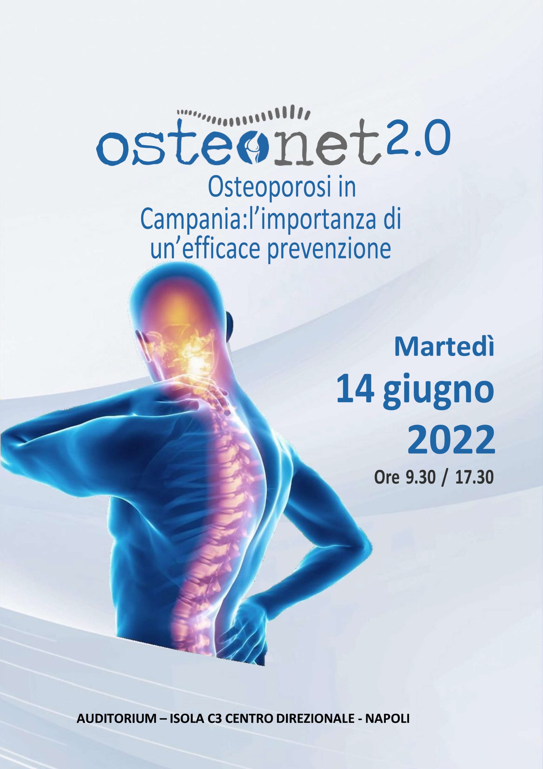 Regione Campania: Osteonet 2.0, 100 esperti firmano documento per gestione integrata pazienti con osteoporosi