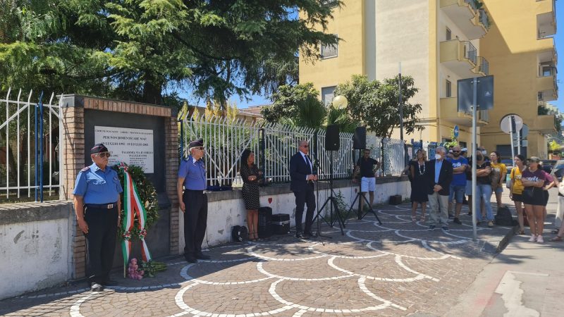 Scafati: cerimonia commemorativa per trentennale strage Via D’Amelio