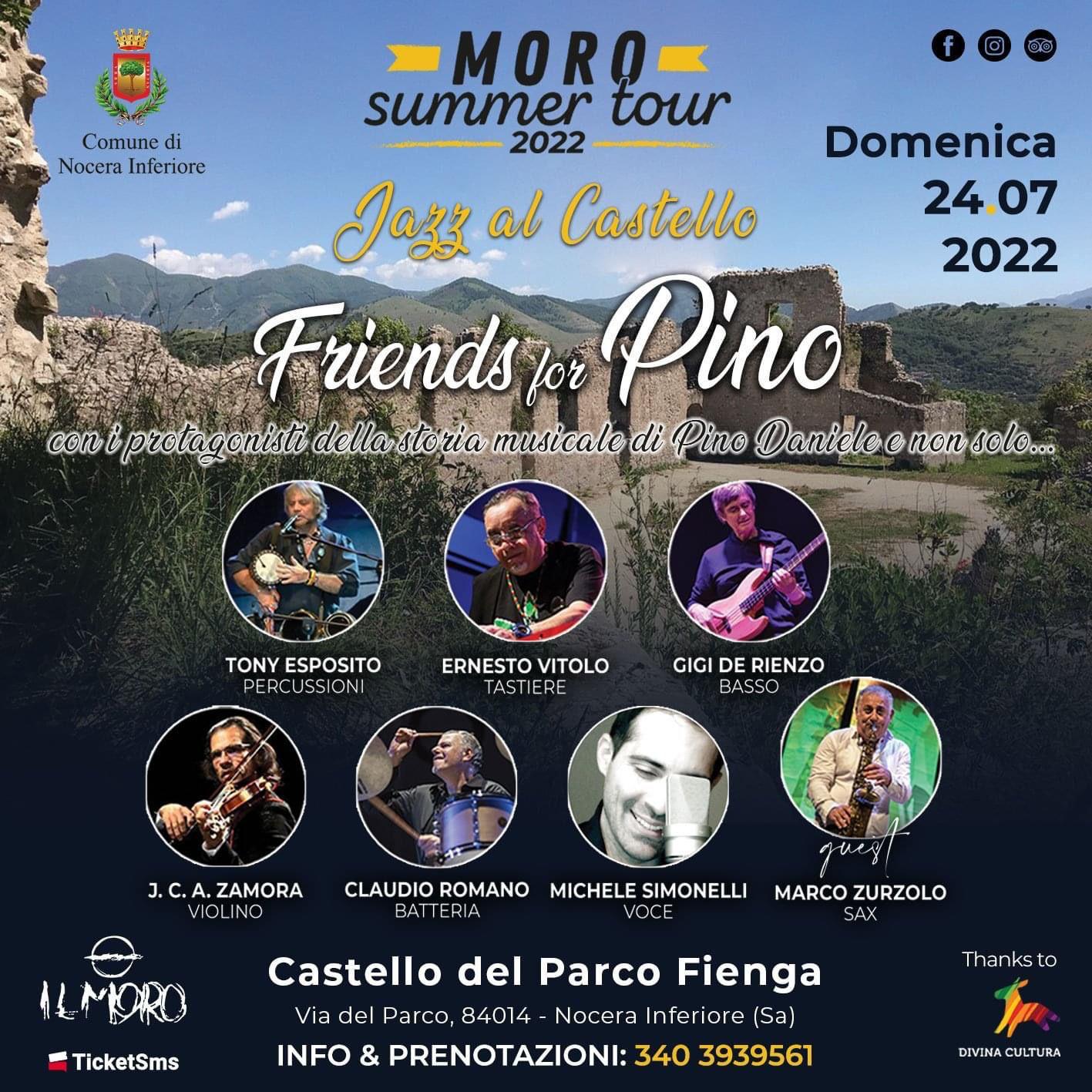 Nocera Inferiore: Jazz al Castello “Friends for Pino”