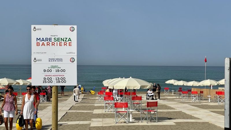 Capaccio Paestum: riapertura spiaggia senza barriere