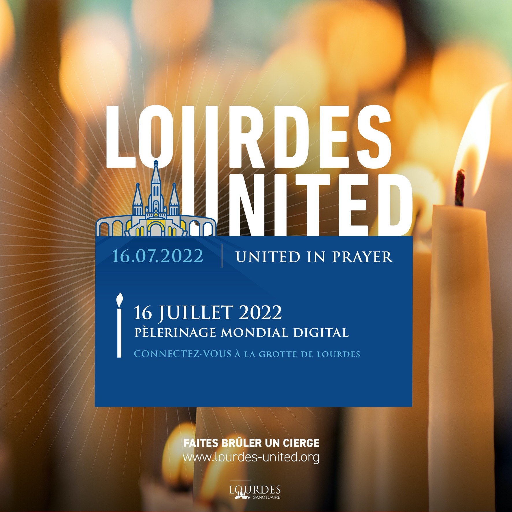 Lourdes: 3^ ediz. pellegrinaggio digitale globale in diretta “Lourdes Uniti nella preghiera”