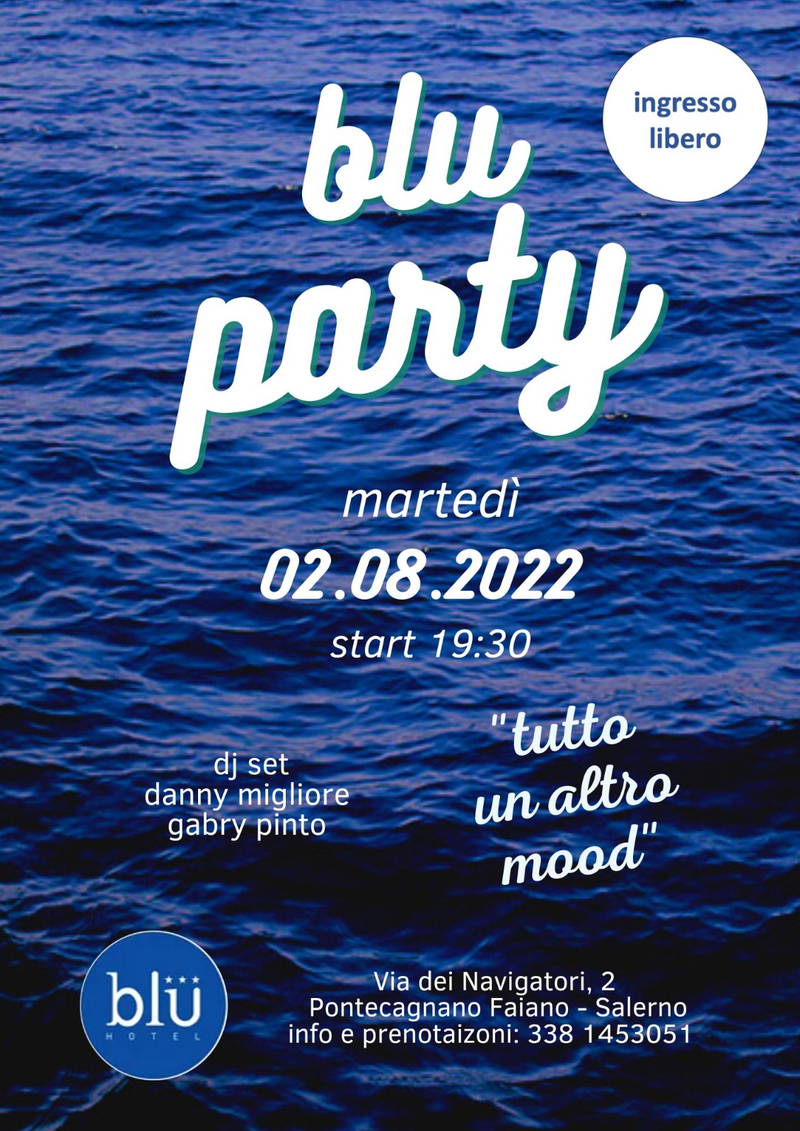  Pontecagnano Faiano: al via Blu Party 