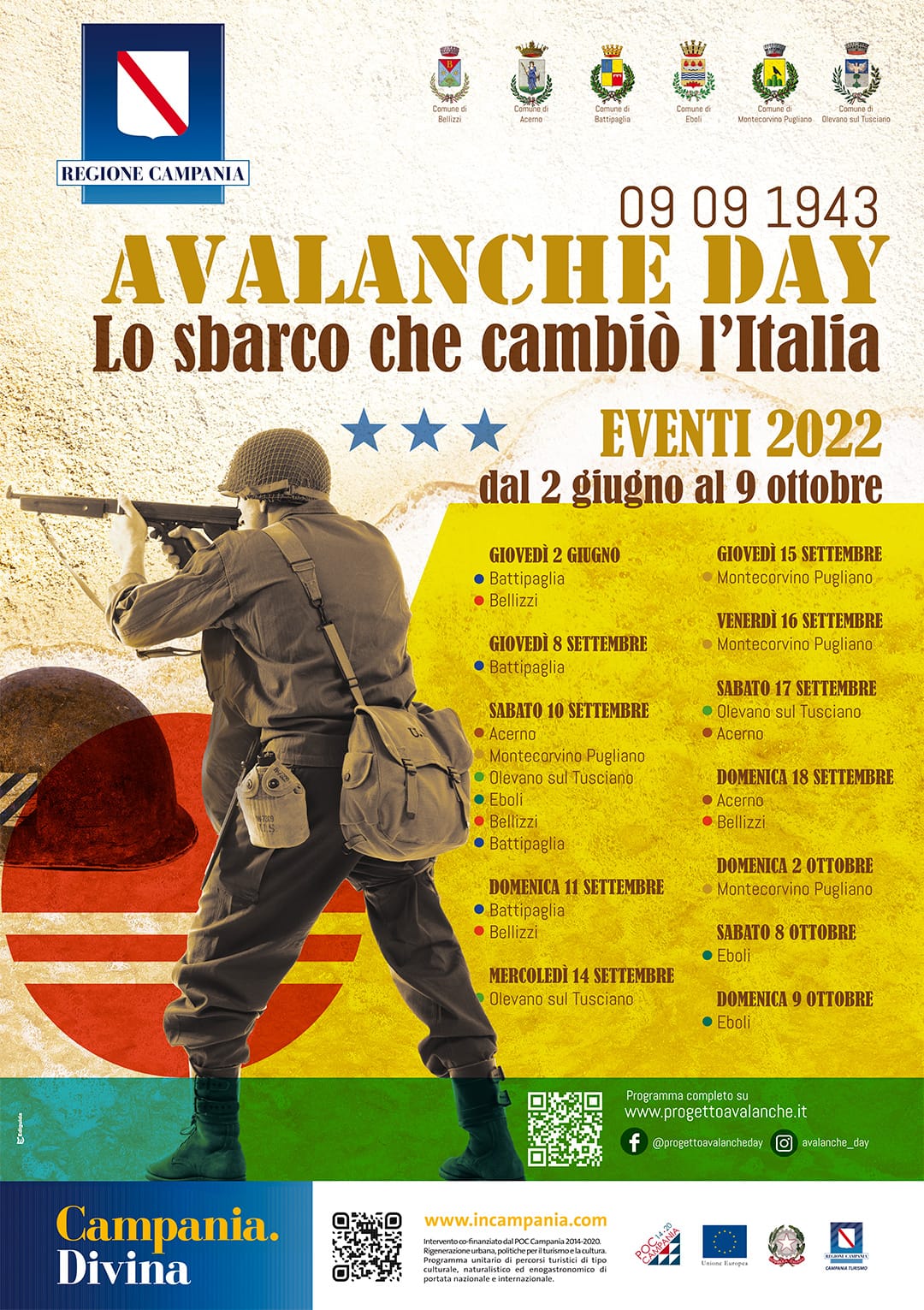 Picentini: prosegue progetto “Avalanche Day – Lo sbarco che cambiò l’Italia”