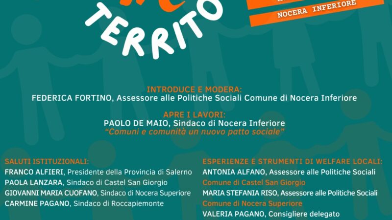 Nocera Inferiore: convegno su nuovo Welfare territoriale