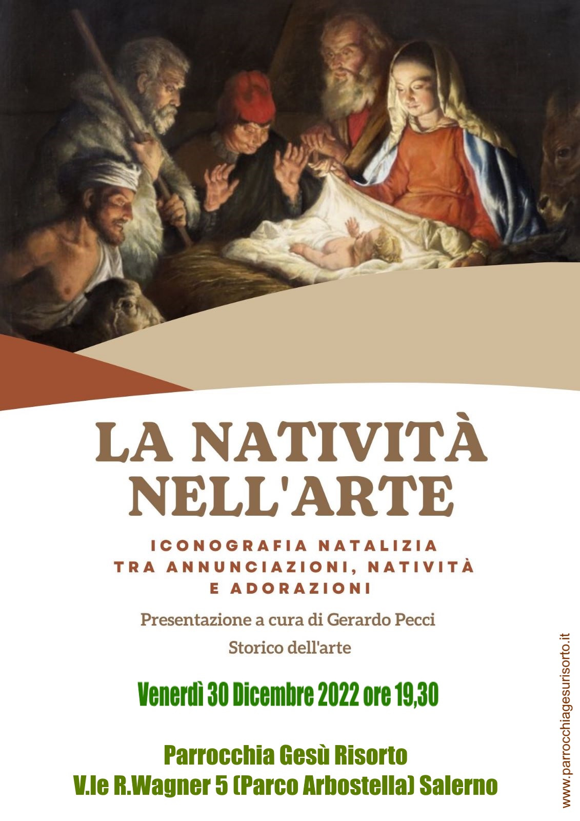 Salerno: alla Parrocchia Gesù Risorto incontro culturale ”La natività nell’ arte”