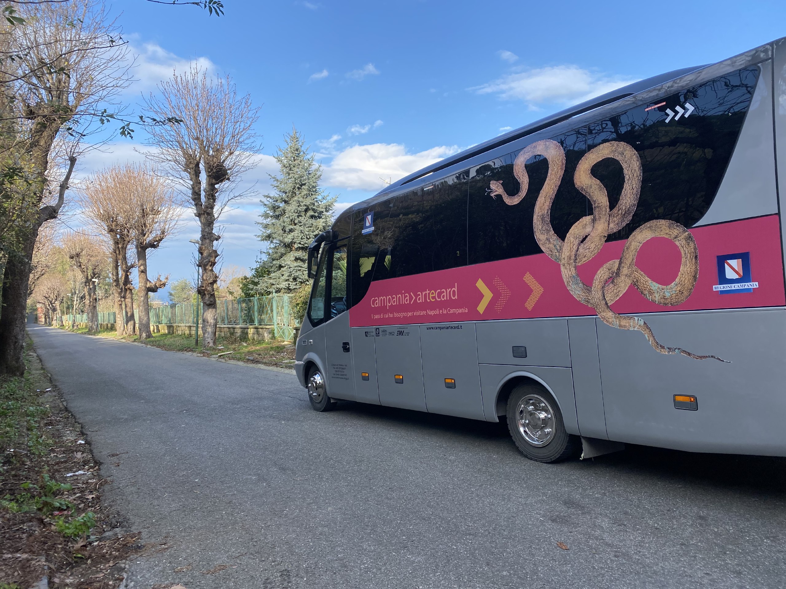 Pompei: riparte Pompeii Artebus, navetta per siti del Parco Archeologico