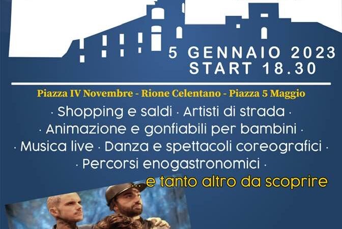 Sarno: Notte Bianca del Commercio con partenza saldi invernali, 5 Gennaio tanto divertimento e shopping