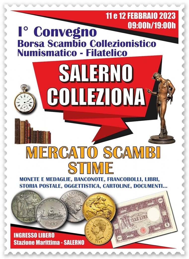 Salerno: collezionismo, Salerno Colleziona, I Convegno di numismatica e filatelìa