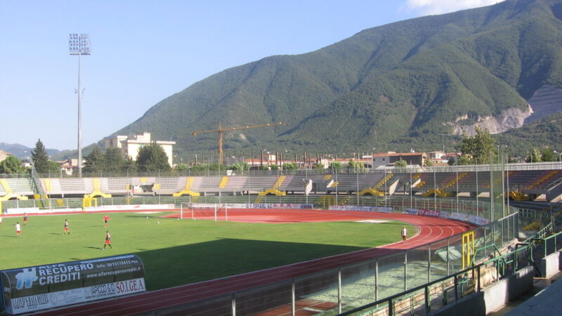 Nocera Inferiore: valutazione danni stadio comunale “San Francesco”