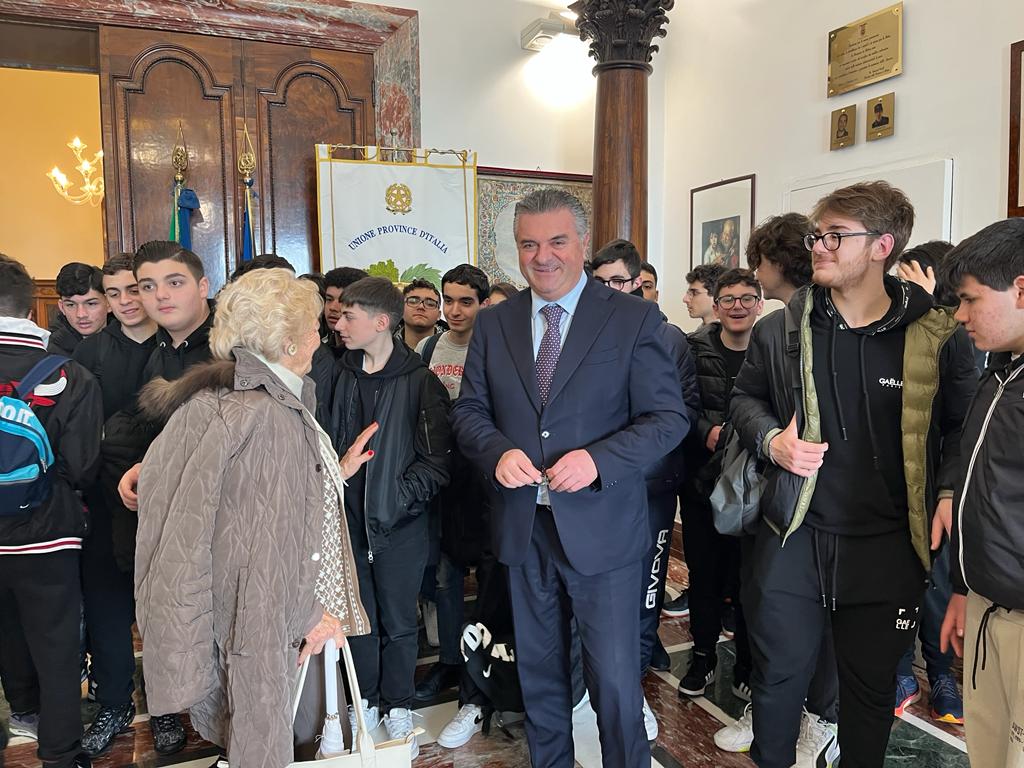 Salerno: Giornate FAI, Presidente Alfieri e studenti ciceroni di palazzo Sant’Agostino