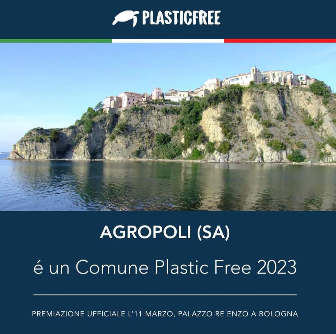 Agropoli: Comune plastic free, premiazione a Bologna