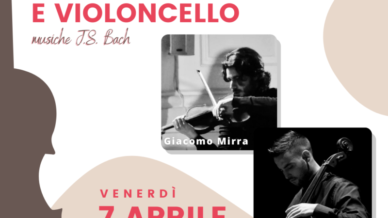 Nocera Inferiore: “Duo violino e violoncello” al CAG