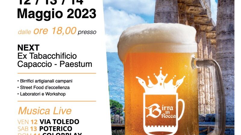 Paestum: “Birra in B…Rocca” all’ex Tabacchificio Cafasso