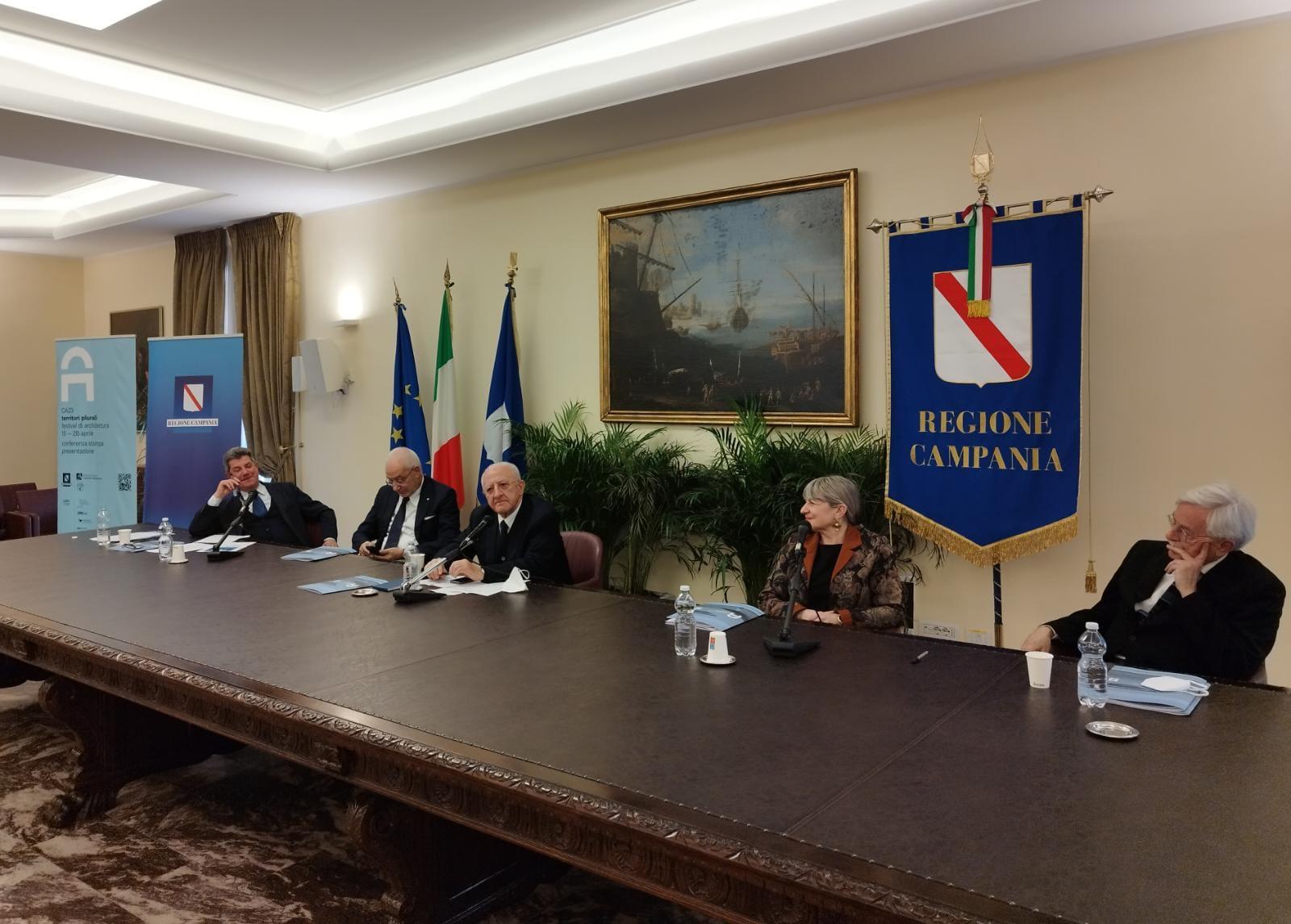 Regione Campania: presentati “Campania Architettura CA23” e “Festival Campania Architettura 2023_territori plurali”