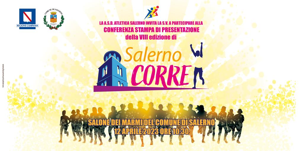 Salerno: 8^ ediz. gara podistica “Salerno Corre”, conferenza stampa