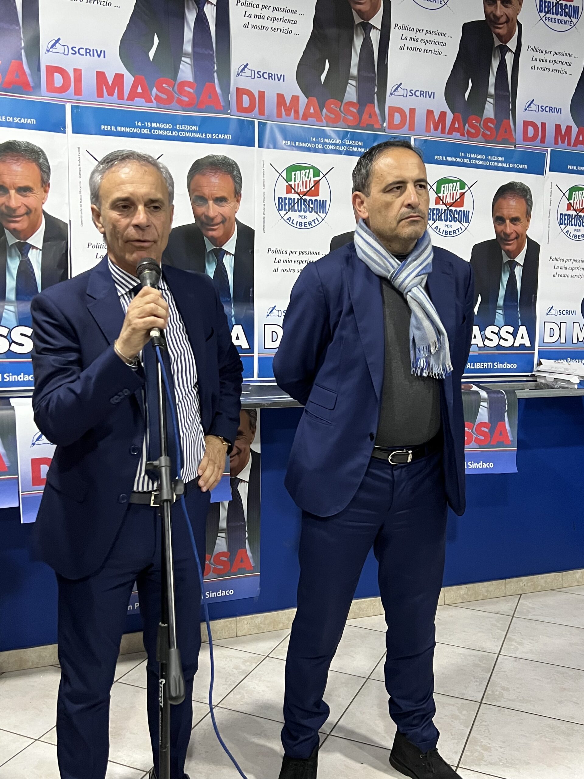 Scafati: Amministrative, candidato Alfonso Di Massa, bagno di folla ad incontro pubblico