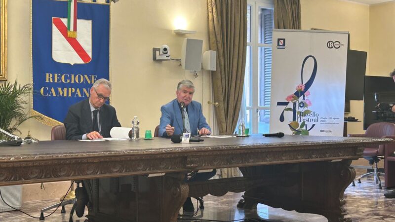 Ravello: Ravello Festival, Sindaco Vuilleumier “Turismo culturale antidoto ad overtourism” 