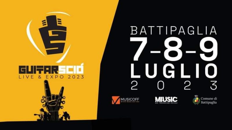 Salerno: presentazione “GuitarSció – Live & Expo 2023”, conferenza stampa