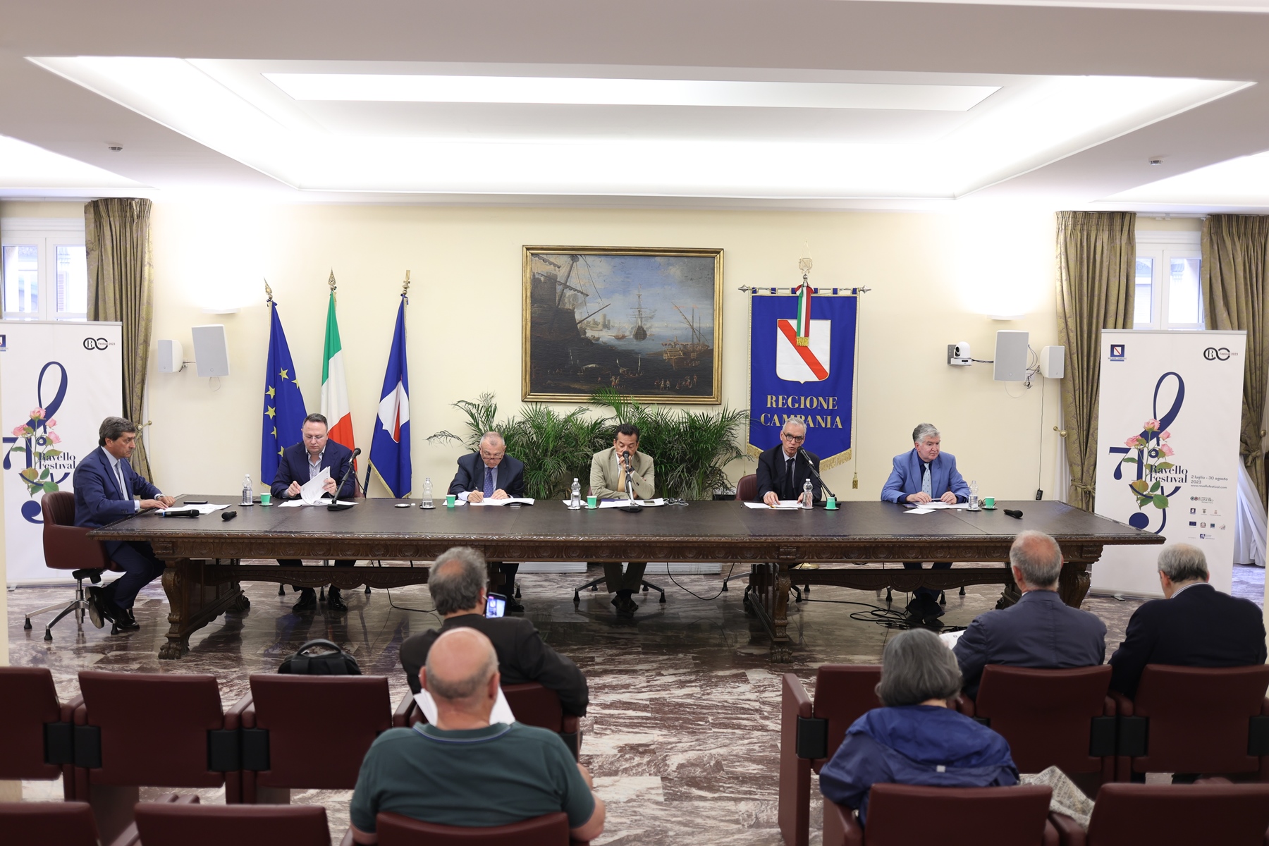 Regione Campania: presentata 71^ ediz. Ravello Festival