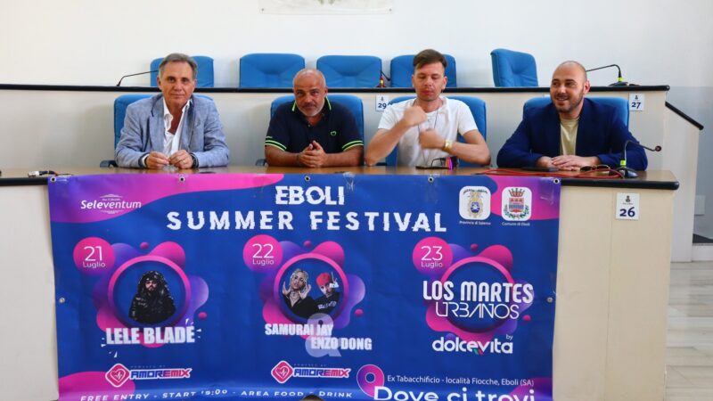 Eboli: tutto pronto per Eboli Summer Festival 