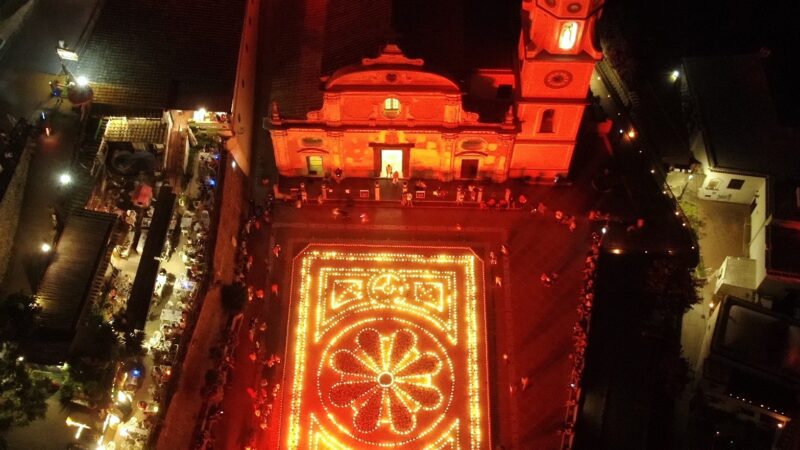 Praiano: luminaria di San Domenico, triduo per festa