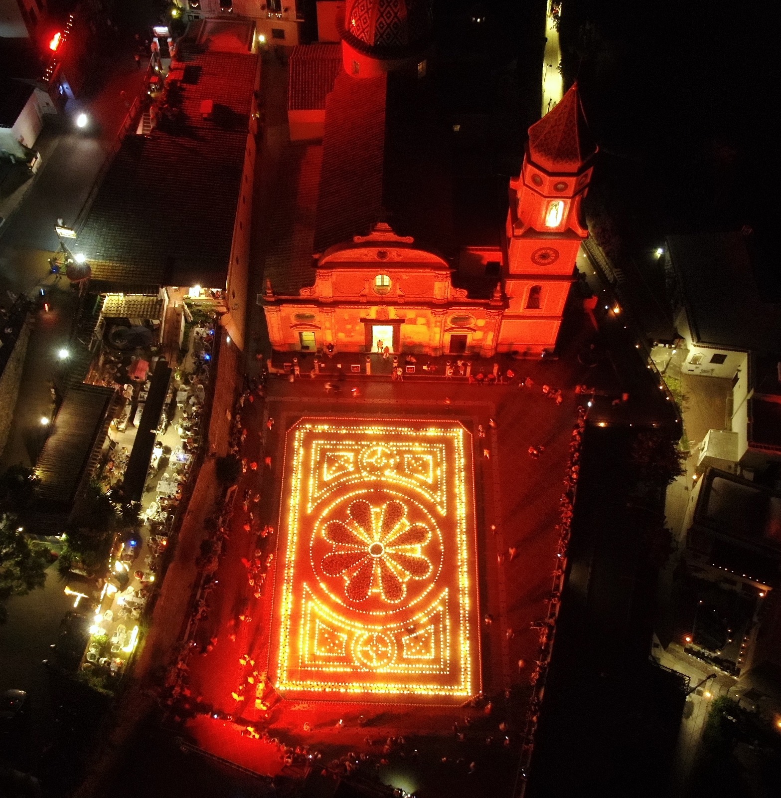 Praiano: luminaria di San Domenico, triduo per festa