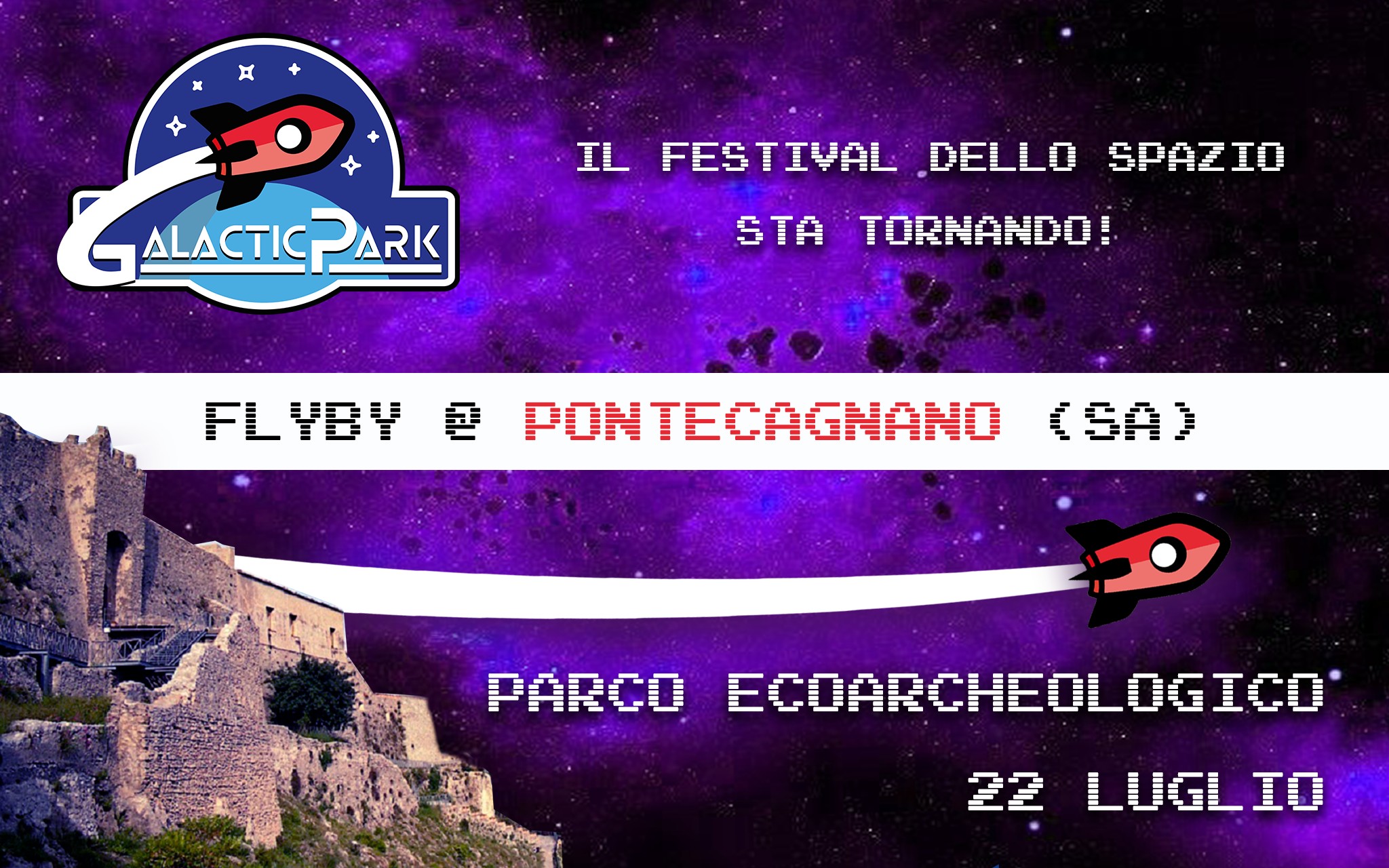 Pontecagnano Faiano: CANA, Galactic Park, festival nazionale dello spazio