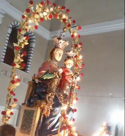Vietri sul Mare: a Molina processione Madonna della Neve ed inaugurazione nuova illuminazione