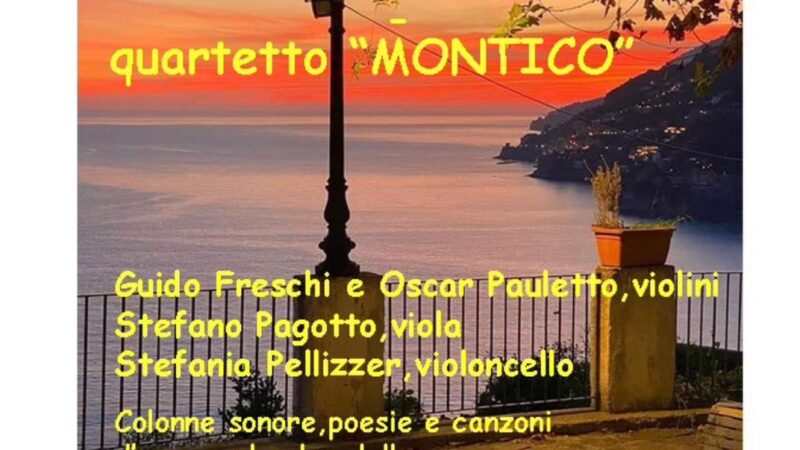 Minori: Sentiero dei Limoni, concerto al Tramonto