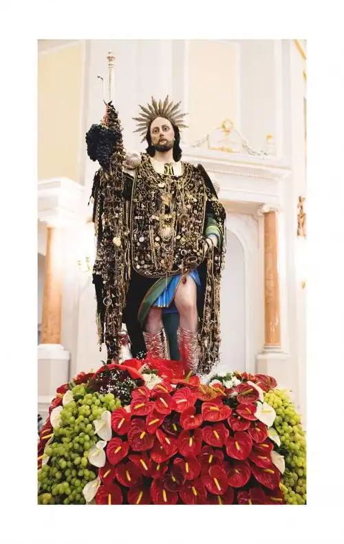 Siano: festeggiamenti per San Rocco, esposizione Statua