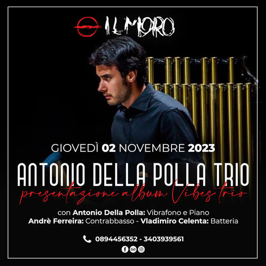 Cava de’ Tirreni: al Moro jazz doc con Trio di Antonio Della Polla