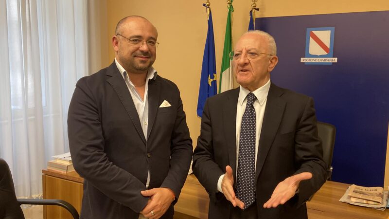 Campania: Fenailp, incontro tra Presidente Sansiviero e Governatore De Luca