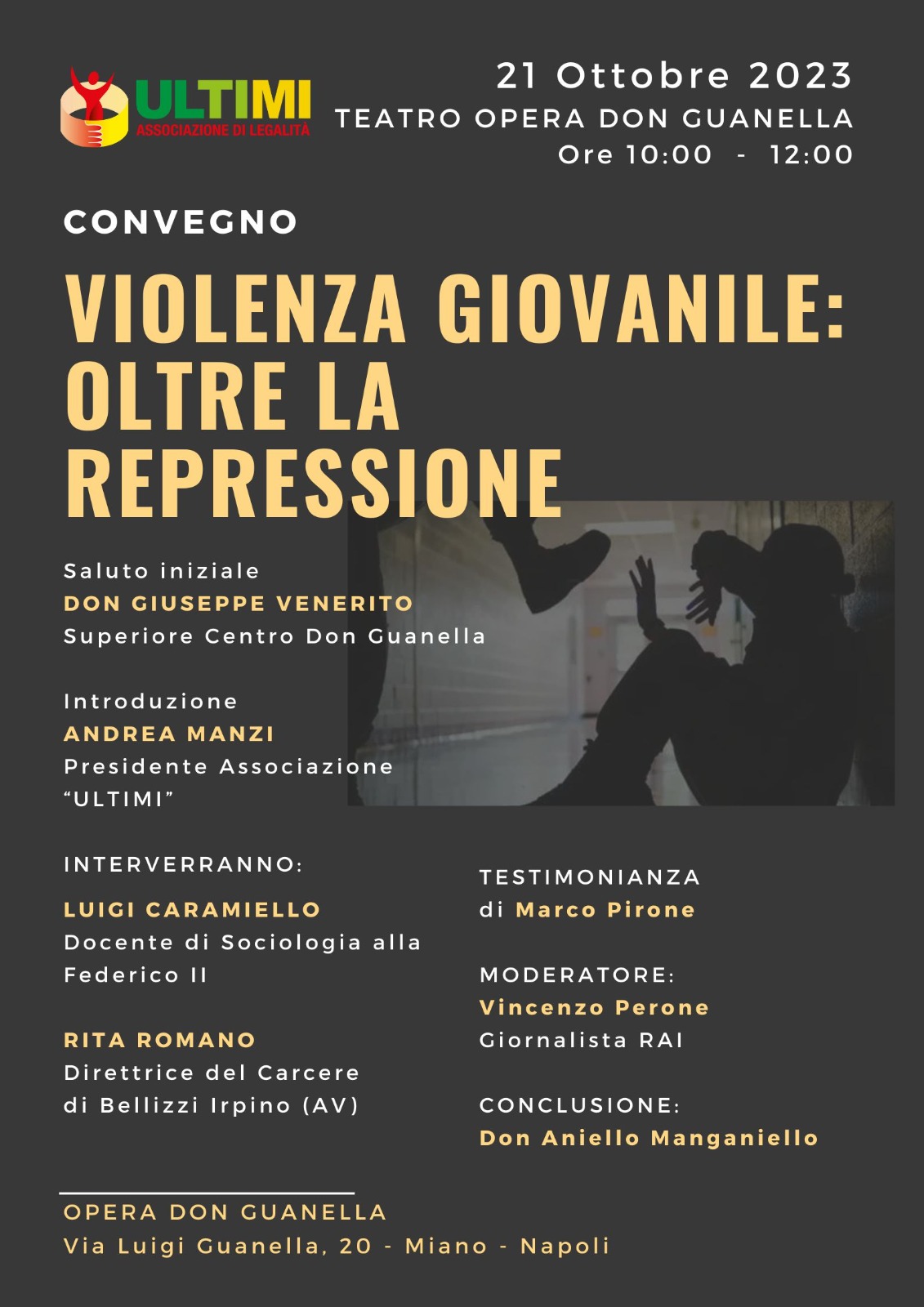 Scampia: convegno “Violenza giovanile: oltre la repressione”